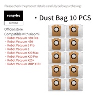 rongyiec Robot Vacuum Replacement Dust Bag 10 PCS Compatible with Xiaomi Robot Vacuum H50 Pro,H50,5 