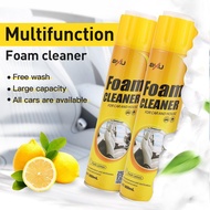Multipurpose Foam Spray Cleaner For Car And House With Brush Cap