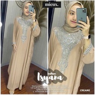 Isyana Kaftan Dresses Jubah Muslimah Hijabs Fashion Long Dresses Gamis abaya Dress