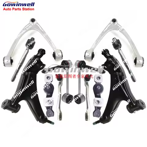 12X Front Suspension Control Arm Stabilizer Link Tie Rod Kits for Lexus LS430 UCF30L 4.3L V8 48630-5