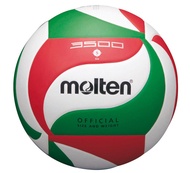 [ลิขสิทธิ์แท้] MOLTEN  มอลเท่น ลูกวอลเลย์หนังMOT Volleyball PU th V5M3500(790)   แถมฟรี เข็มสูบ+ตาข่