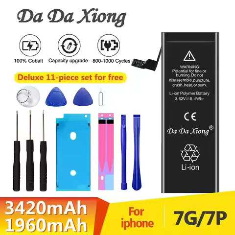2026 For IPhone IPhone7PLUS 7G 7 Plus 7plus Battery Mobile Phone High Capacity Bateria Replacement B