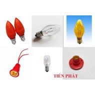Ong Dia led light bulbs, altar lights, Ca na filament bulbs, chili bulbs, bulbs, refrigerator bulbs,
