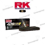 โซ่ RK 428KLO O-RING 132L เบอร์ 428 ของแท้ โซ่428 โซ่RKเบอร์428 โซ่RK สีเหล็ก สีทองนอก สีทองล้วน สีด