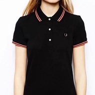 2024 Fred Perry FRED PERRY Lúa mì mùa hè nàng tiên nhỏ A-word váy polo nữ váy vừa vặn trông gầy lỏng