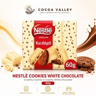 Nestle Cookies White Chocolate Bar 60g