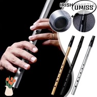 UMISTYDREAM9IQ0 Irish Whistle Flute, 6 Holes Easy-to-learn Aluminum Tin Whistle, Portable Rich Tone 