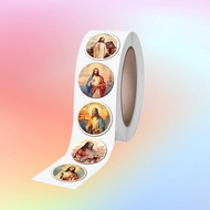 Jesus Bible Sticker Pack, Christian Scrapbooking Sealing Labels, Waterproof Cup Decals