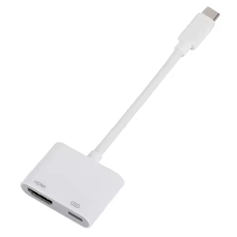 USB C To HDMI-Compatible Adapter with 100W PD 4K Type C To 4K HDMI-Compatible Adapter Driver-free fo