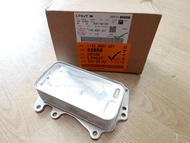 ออยล์คูลเลอร์(ตัวเล็ก) BMW (Engine oil cooler) เครื่อง N47 (Gen 2) ดีเซล