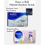 Paseo 12ROLL elegant bathroom toilet tissue / 12 roll toilet tissue / roll tissue