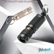 YRBWDYZDH Emergency Keychain Light, Aluminum Alloy Mini EDC Tool, Portable LED Light Flashlight Emer