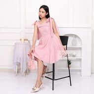 Lilith Clothing - Lily Bow Dress| Christmas Dress | Women's dresses | Mini Dress | Dress Coquette | 