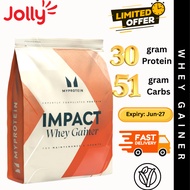 Myprotein Impact Whey Mass Gainer | Gain Muscle Mass | Vegetarian | Jolly