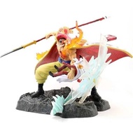 Recast Action Figure One Piece Resin - Pvc Shirohige vs Akainu