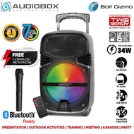 Sonicgear Audiobox BBX800 TWS Bluetooth Trolley Speaker Wireless Mic included Portable Karaoke Free 