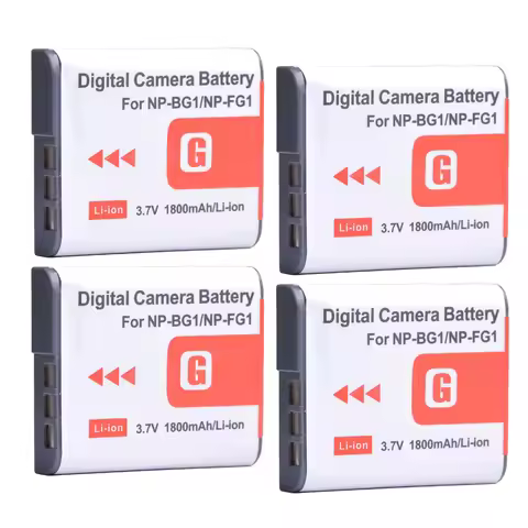 NP-BG1 NP-FG1 NPBG1 NPFG1 NP BG1 FG1 Battery Bateria For SONY DSC W300 W210 W170 W200 W270 W290 WX10