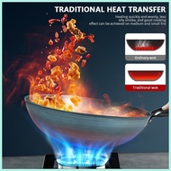 40cm Kawali Wok Non stick Heavy Duty Carbon Steel Wok Pan Frying Pan Kitchenware