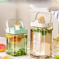 JANRY Water Bottle with Faucet, Large Capacity Kettle 2.3L/3.5L Cold Water Bottle,  Drinking Bottle 