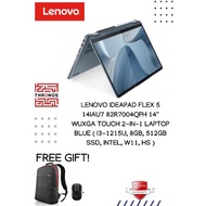 Lenovo IdeaPad Flex 5 14IAU7 82R7004QPH 14'' WUXGA Touch 2-In-1 Laptop Blue ( I3-1215U, 8GB, 512GB S