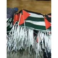 MERAH RED AND WHITE HAND FLAG AND COSTUME Bendera Malaysia Bendera Custom