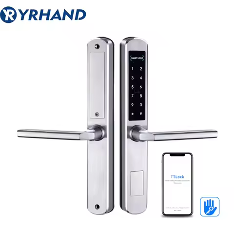 TTLock app Smart Sliding Lock WIFI Electronic Door Lock Bluetooth Digital APP Keypad Code RFID Card