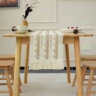 Hollow French Entry Lux Table Runner Vintage Cotton Thread Table Towel Table Cloth Table Runner Tea Table Mat