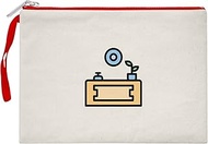 Women's Bucbri-100736-s Clutches, Beige, beige, 21x15 Cm