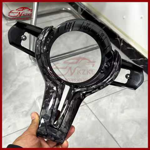 Suitable for BMW F10 F20 F30 M3 M5 E90 E71 thong M sport steering wheel, carbon fiber decorative cov