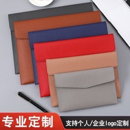 A4 File Bag b5 Leather Waterproof Storage File Bag A5 Data File Bag A6 Portable Invoice Bag