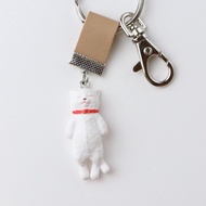 [Sleeping Cat] Key Ring Birthday Gift Exchange Gift Couple Pet Key Ring Key Ring Car Locomotive Key 