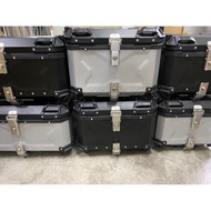 ALUMINIUM TOP BOX TANKER X PREMIUM SIZE 45L 55L 65L LITER CAN FIX GIVI KAPPA MONORACK