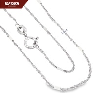 Top Cash Jewellery 18K White Gold Chain