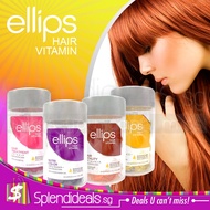 [ ELLIPS ] ELLIPS HAIR VITAMIN OIL CAPSULE TREATMENT 50S - NUTRI COLOUR | HAIR RECOVERY | VITALITY