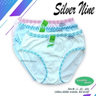 6 pcs | Quality SILVER NINE LADIES women's panties