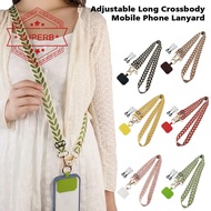 Mobile Phone Strap Lanyard Long Cross-body Shoulder Hanging Neck Chain Wide Adjustable I6d2