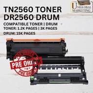 TN2560 TN2560XL DR2560 2560 COMPATIBLE TONER / DRUM