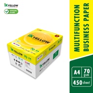 IK Yellow 450s 70gsm A4 paper 1 Carton box (10 Reams) (450 sheets/ream)