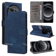 Xiaomi 14 Ultra 2024 Flip Matte Leather Casing For Xiaomi14Ultra 14Ultra Xiaomi 14 Xiaomi14 Ultra Pr