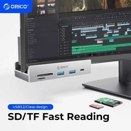 Ef ORICO 2 USB 3.2 10Gbps Hub 6 Port Expansion High-Speed Transmission With 15W Power SD TF Card F