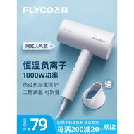 ️‍🍎【Affordable】️‍️‍🍎FLYCO Hair Dryer Small Household High-Power Quick-Drying Anion Hair Care Electri