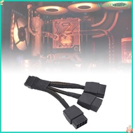 WU 18AWG 12Pin to 3x8Pin PCI-E Sleeved Extension Cable 12Pin to 3x8Pin For RTX 3070