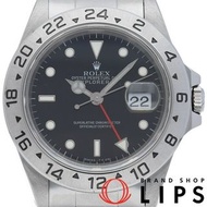 ROLEX 勞力士 Explorer 2 Tritium Warranty (1998.06) 16570(U) Box Warranty SS Men's Watch Black