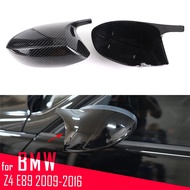 M Look Shell Rear View Side Case Car Accessories Mirror Cover Modified Carbon Fiber for BMW Z4 Z 4 E