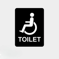 Toilet design stickers 15x20cm, 20x30cm, & 30x40cm