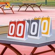 Dynwave Table Score Flipper Sports Scoreboard 2 Digit Scoring Board Portable Scorekeeper Flip Scoreb