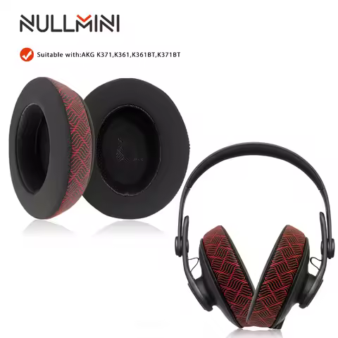 NullMini Replacement Earpads For AKG K371,K361,K361BT,K371BT Headphones Sleeve Cooling Gel Earmuffs