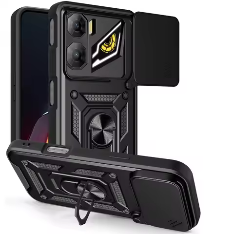 Armor Case For ZTE Nubia Neo 3 5G Case Shockproof Slide Lens Protector Phone Cover For ZTE Nubia Neo