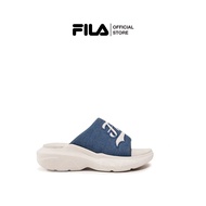FILA รองเท้าแตะแบบสวมผู้หญิง Denim Pitchy รุ่น SDA230701W - BLUE