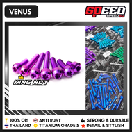 Titanium Set Baut Blok Kalter Honda Supra GTR Grade 5 King Nut Speed60